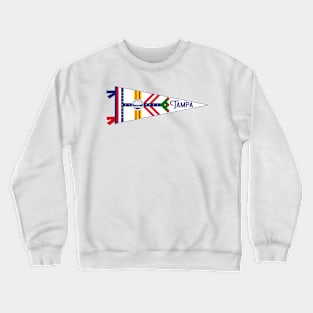 Tampa Flag Pennant Crewneck Sweatshirt